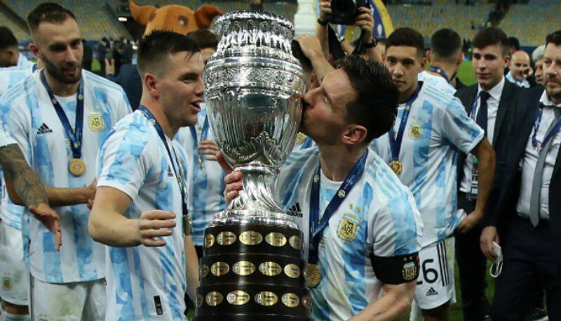 Argentina wins Copa America Title after 28 Years, Lionel Messi achieves first CRA