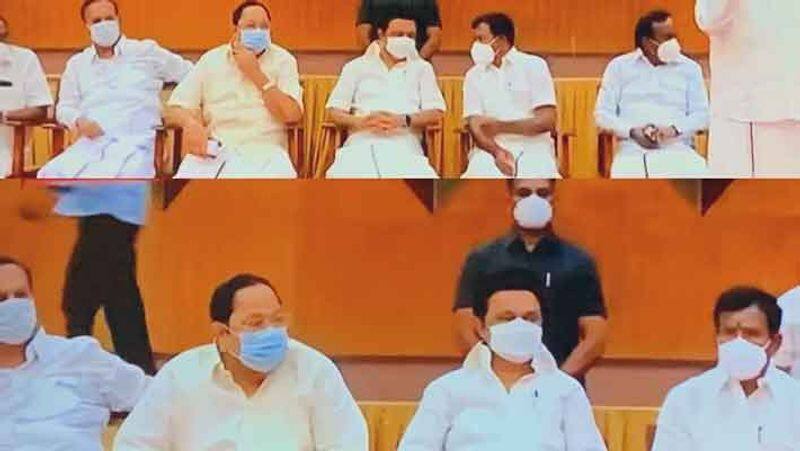 EX ADMK Minister thoppu venkatachalam joint DMK in front of MK Stalin