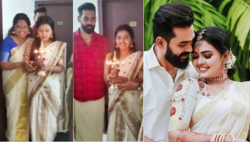 new home after marriage Actress Mridula shared the video