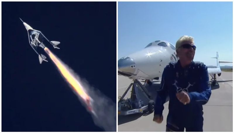 Richard Branson Sirisha Bandla fly to space: Watch Virgin Galactic Unity 22 flight won