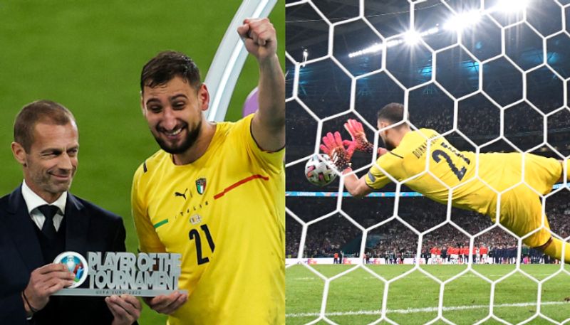 Euro 2020 Italy Goalkeeper Gianluigi Donnarumma named player of the tournament