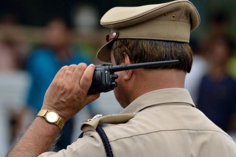 bike hit the passengers and the car did not stop five policemen suspended in kannur