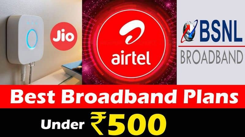 cheapest broadband plan offers from bsnl jio and airtel with more value and data speed