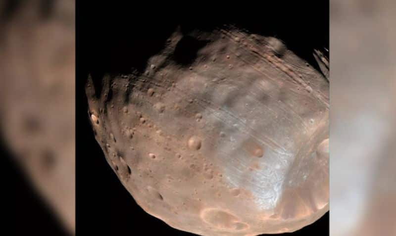 Potato or Raggedy Mars Moon NASA Releases Image of Phobos