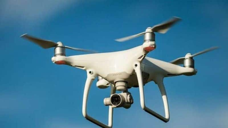 Drone To Find Marijuana Crop At Shivamogga District gvd