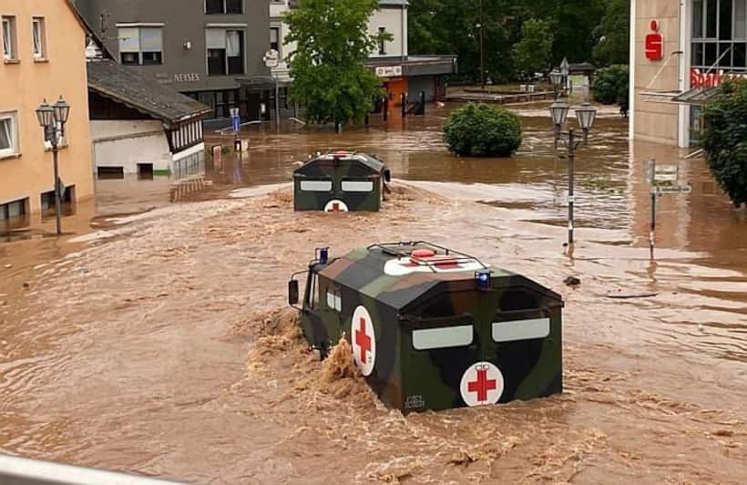 Violent storms wreak havoc in Germany; over 40 lives lost in floods, many missing