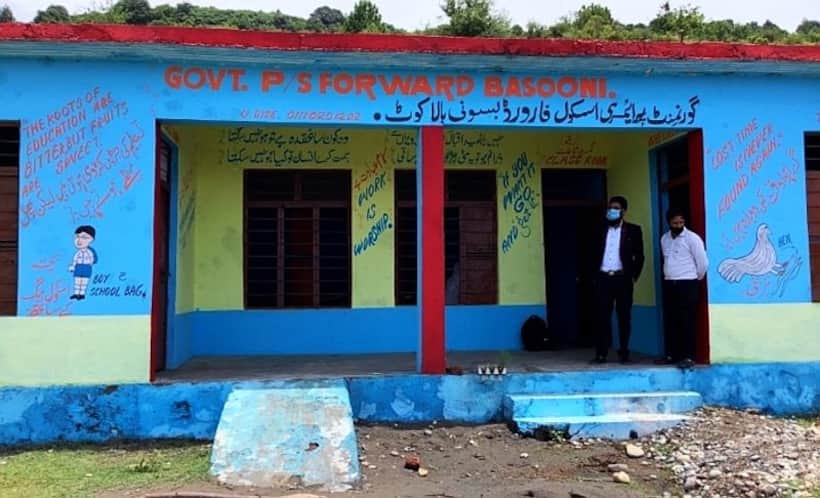 Once a regular Pakistan Army target, today this is a school along LoC