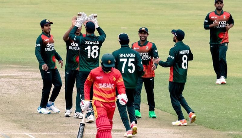 Bangladesh beat Zimbabwe by 155 runs in first ODI