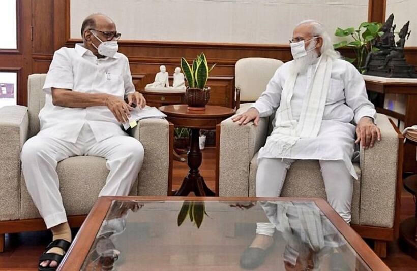 Sharad Pawar meets PM Modi, discusses 'issues of national interest'