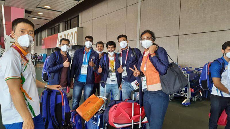 88 member Indian contingent including 54 athletes arrives in Tokyo pod