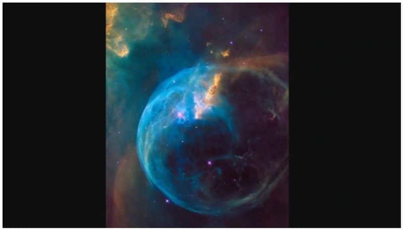 Nasa post on massive star trapped inside a bubble goes viral Seen pics yet