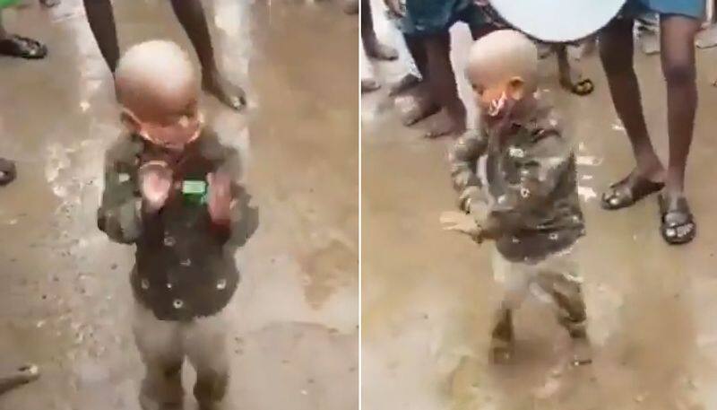 Little boy shows dancing skills like a pro, takes the internet by storm; Watch video-tgy