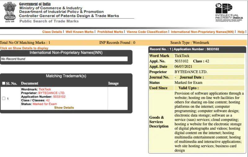 TikTok May Make a Comeback in India Soon as TickTock ByteDance Trademark Application Suggests