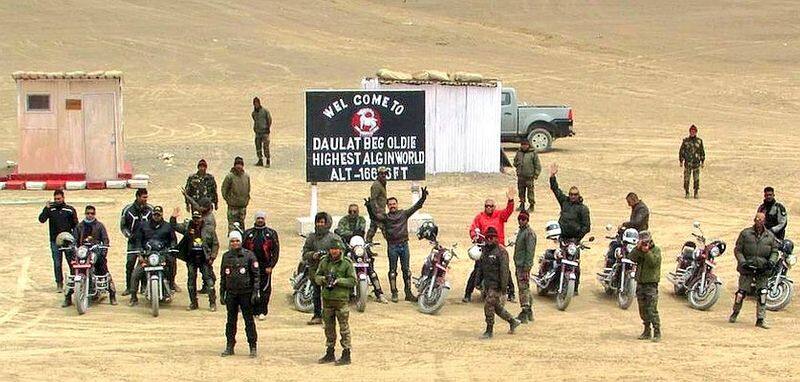 Motorcycle salute: Riding to the world's highest airstrip-VPN