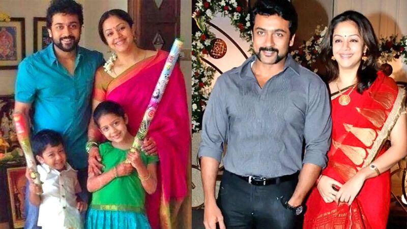 Actor suriya and Jyothika diya dance video goes viral 