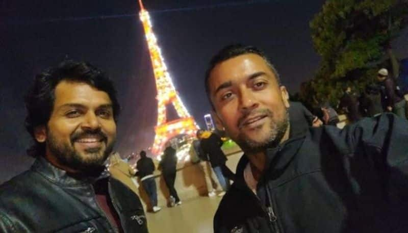 artist karthik wish to brother surya happy birthday