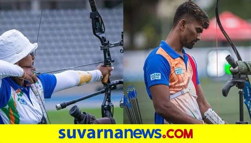 Deepika Kumari Pravin Jadhav Mixed Indian Archery Team beats Chinese Taipei enters quarterfinals kvn