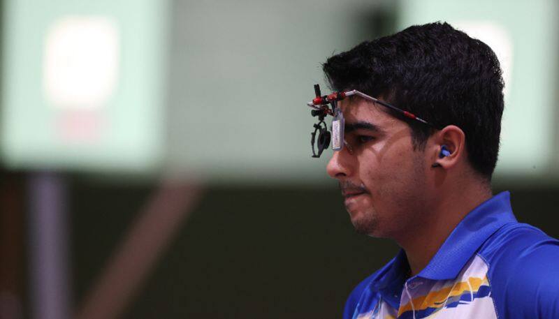 tokyo 2020 day 1 mens 10m air pistol final Saurabh Chaudhary finshed 7th spot