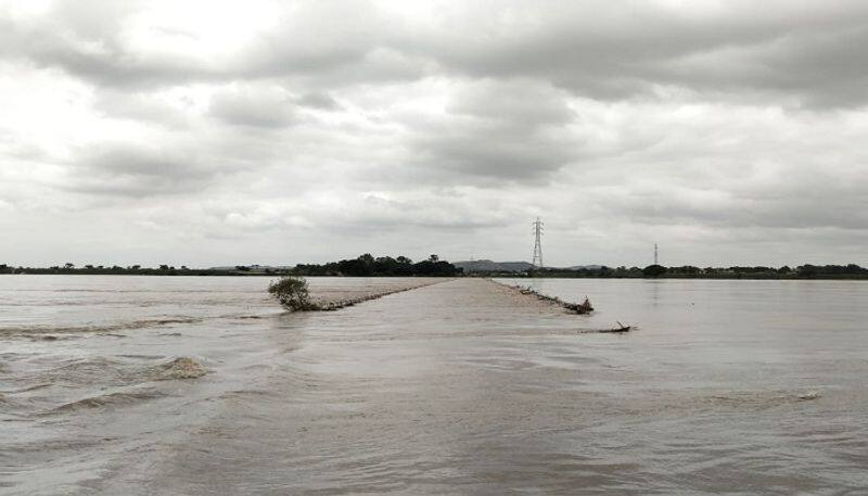 Reduced Flood at Nargund in Gadag grg