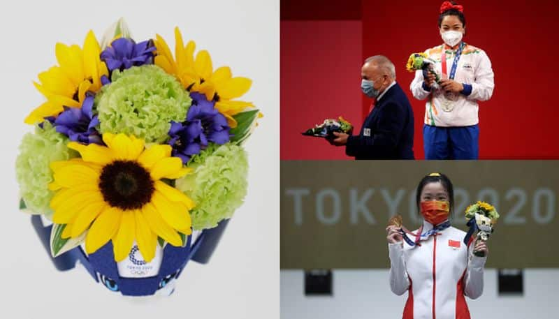 Tokyo 2020 medalists bouquet got a survival story too