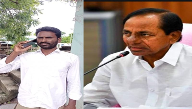 KCR speaks with MPTC Nirisha husband Ramaswami on phone