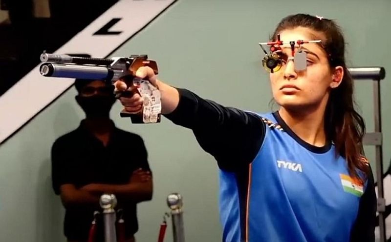 Paris Olympics 2024 : india's Manu Bhaker qualifies for women's10m air pistol final, Who is Manu Bhaker?  RMA