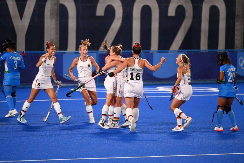 India lost to Germany in Women's hockey