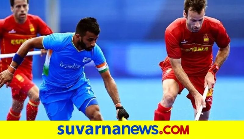 Tokyo Olympics 2020 Indian Hockey Team Thrashed Spain in Group Stage kvn