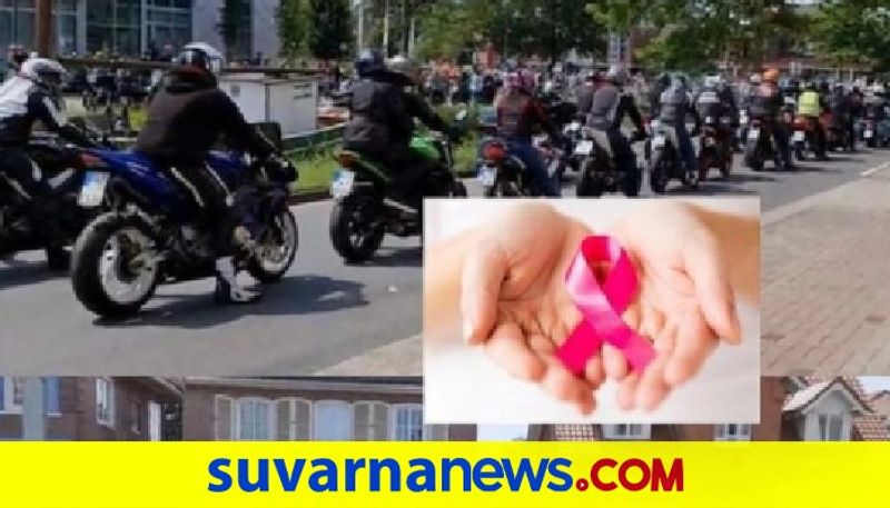 20 thousand bikers turned up outside 6 year old boys home to fulfill his last wish in Germany dpl