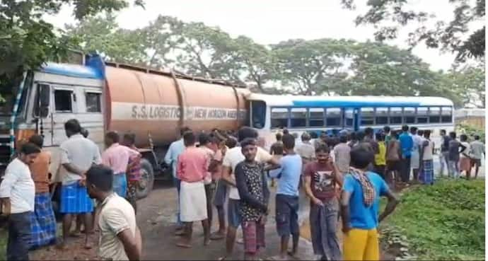 Road accident: যাত্রীবাহী বাসে সোজা ধাক্কা ট্রাকের, রাতের অন্ধকারে ভয়াবহ দুর্ঘটনা উত্তরপ্রদেশে