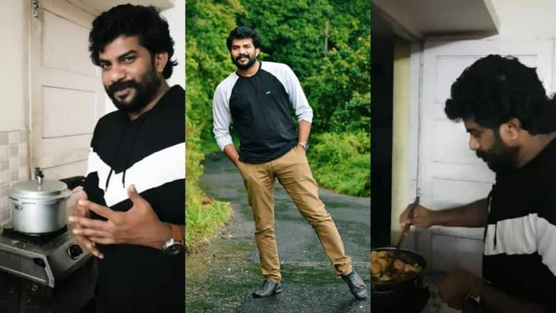 malayalam miniscreen actor bijesh avanoor shared his location food preparation video