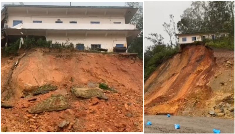 Munnar Govt College buildings demolishing