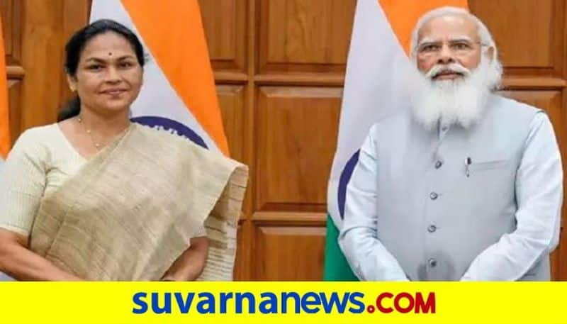 Union Minister Shobha Karandlaje Talks Over PM Narendra Modi grg 