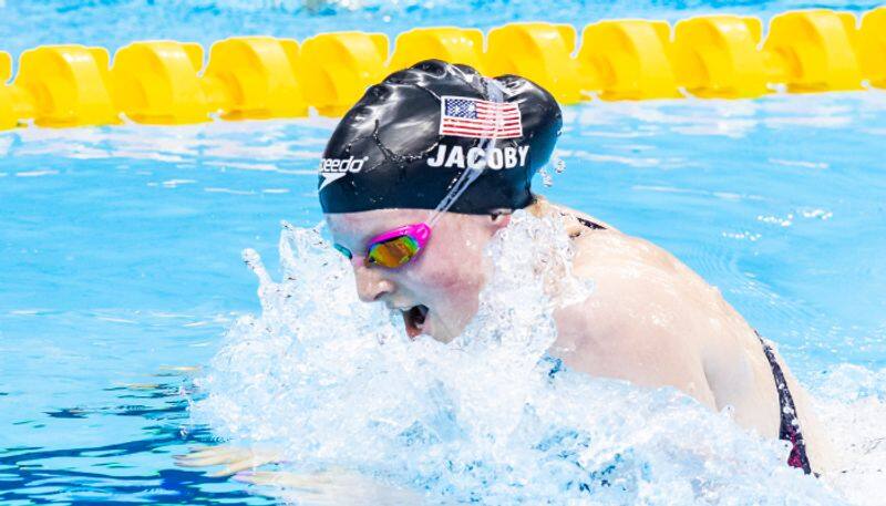 Tokyo 2020 Womens 100m breaststroke gold winner 17 year old Lydia Jacoby also a singer