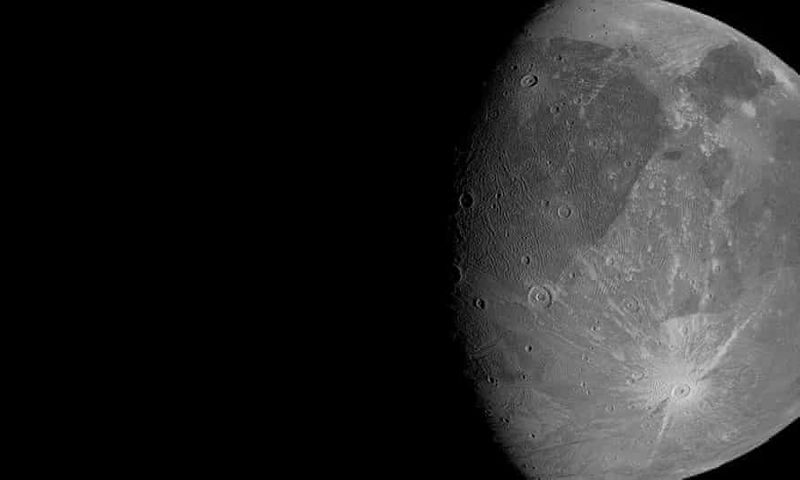 Hubble finds water vapor around Jupiter's moon Ganymede