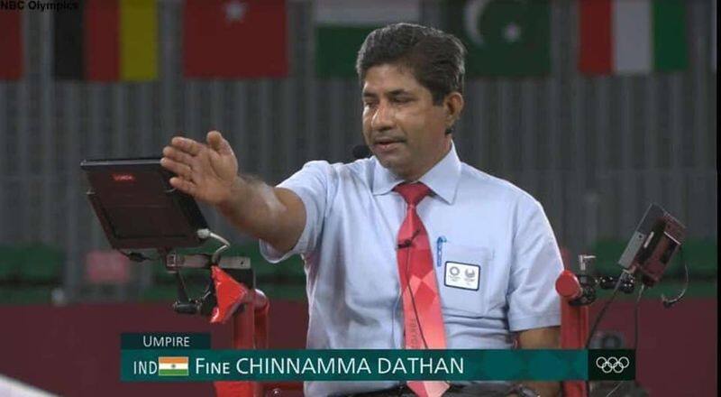 Tokyo Olympics: Malayali Umpire Fine C.Dathan officiated Olympics badminton match