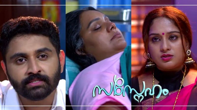 malayalam popular serial sasneham episode review with story