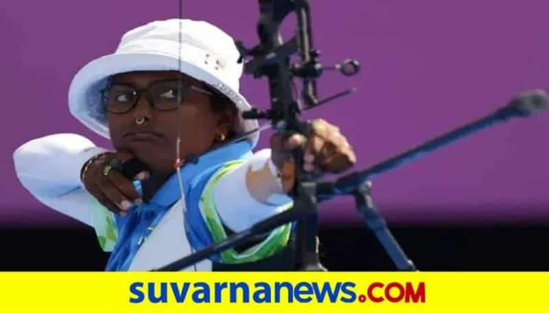 Tokyo Olympics 2020 India Deepika Kumari enters quarters in Archery beats Ksenia Perova in Nail baiting finish kvn