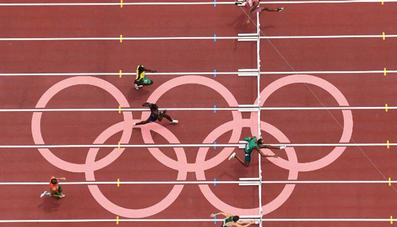 Tokyo 2020 Mens 400m hurdles round 1 MP Jabir finished at last