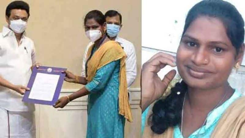 transwoman from Thiruvannamalai selected as the 2nd SI of Tamil Nadu