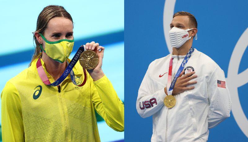 Tokyo Olympics 2020 Emma McKeon Caeleb Dressel fastest in Swimming