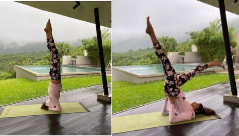 Pooja Batras yoga monsoon and nature post