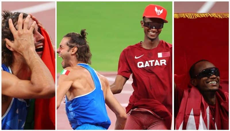 High Jump gold shared by Barshim and Tamberi in Olympics