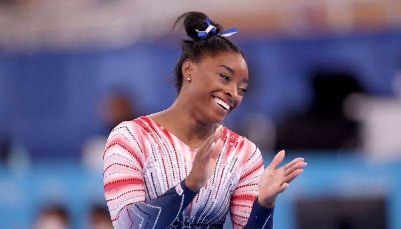 Tokyo 2020 US Gymnast Simone Biles Takes Beam Bronze