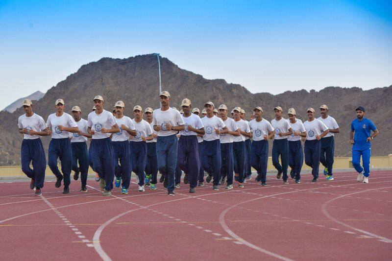 royal oman police passing out parade in nizwa