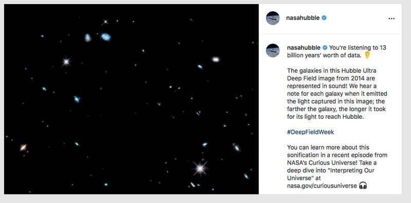 NASA shares audio of galaxies in viral video gcw