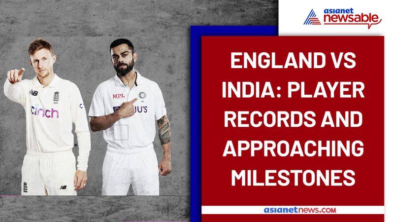 England vs India 2021 Test Series Player Records & Approaching Milestones