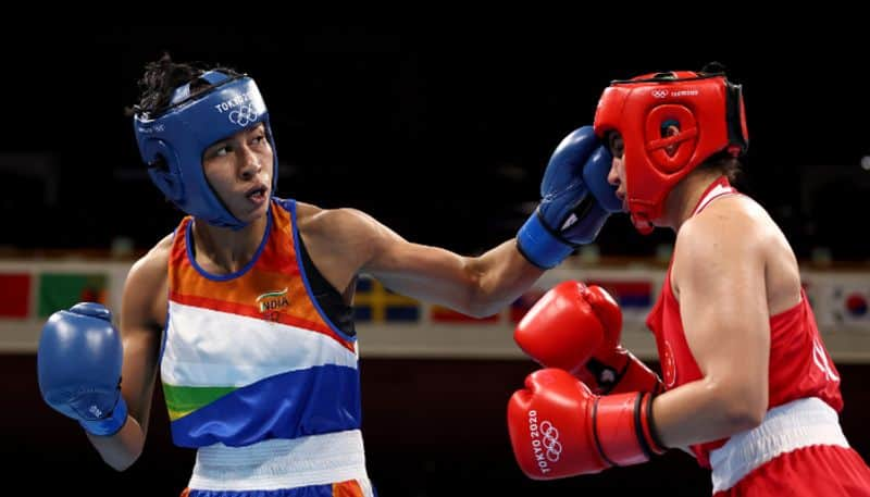 Kiran Mazumdar Shaw mocks poster wishing boxer Lovlina Borgohain with image of Assam CM and Sports Minister dpl