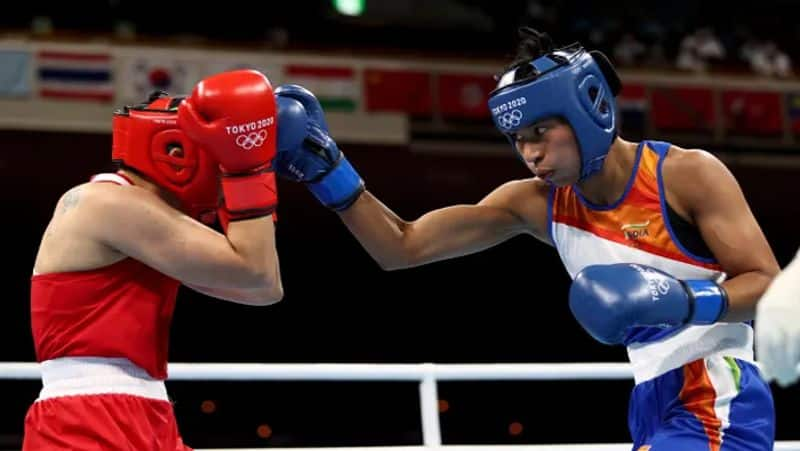 Tokyo Olympics India Women Boxer Lovlina Borgohain Gets Bronze after lose to Turkish Busenaz Surmeneli kvn