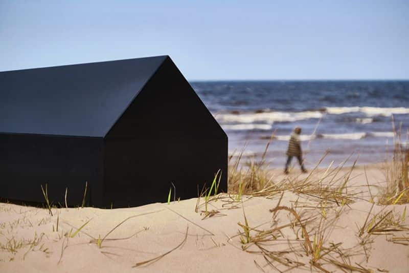 A house shaped coffin for architects